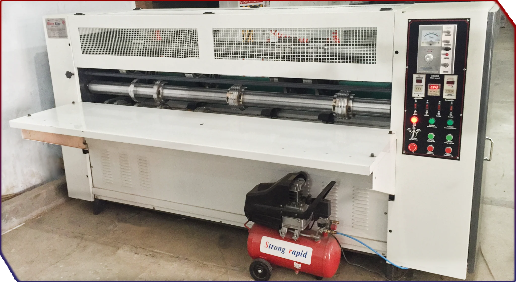 Offline Semi Auto Slitter Scorer Machine